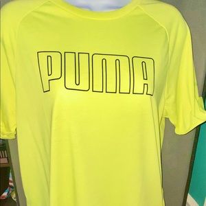 Bright Yellow Puma Shirt